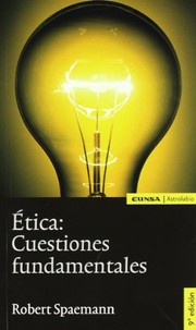 Cover of: Ética by Robert Spaemann