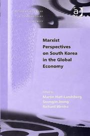 Cover of: Marxist Perspectives on South Korea in the Global Economy (Alternative Voices in Contemporary Economics) (Alternative Voices in Contemporary Economics)