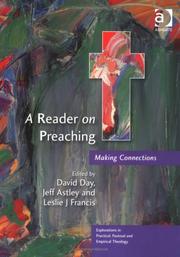 Cover of: A Reader on Preaching: Making Connections (Explorations in Practical, Pastoral and Empirical Theology) (Explorations in Practical, Pastoral and Empirical ... Practical, Pastoral and Empirical Theology)