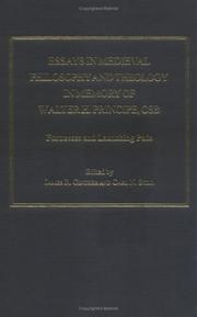 Cover of: Essays In Medieval Philosophy And Theology In Memory Of Walter H. Principe by 