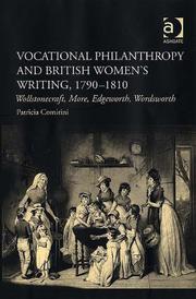 Cover of: Vocational philanthropy and British women's writing, 1790-1810: Wollstonecraft, More, Edgeworth, Wordsworth