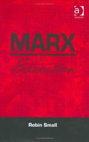 Cover of: Marx And Education