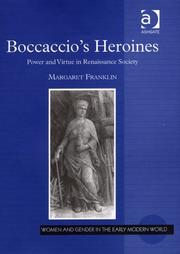 Cover of: Boccaccio's heroines by Margaret Ann Franklin
