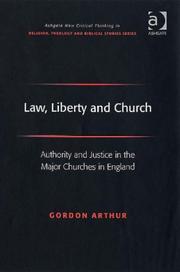 Law, liberty, and church by Gordon Arthur