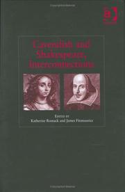 Cover of: Cavendish and Shakespeare: interconnections