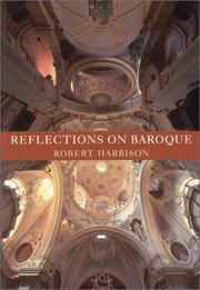 Cover of: Reflections on Baroque by Harbison, Robert.