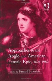 Cover of: Approaches to the Anglo and American female epic, 1621-1982