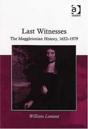 Cover of: Last witnesses by William M. Lamont