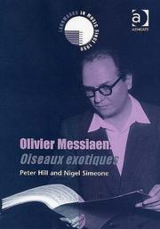 Cover of: Olivier Messiaen: Oiseaux exotiques (Landmarks in Music Since 1950)
