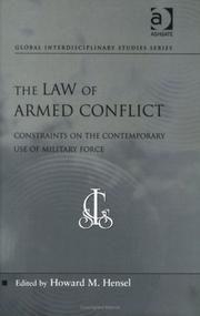 Cover of: Law of Armed Conflict by Howard M. Hensel