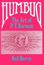 Cover of: Humbug: the art of P.T. Barnum