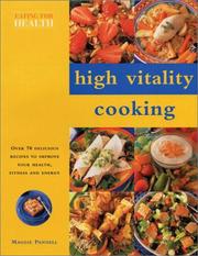 Cover of: High Vitality Cooking: Eating for Health Series