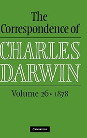 Cover of: Correspondence of Charles Darwin: Volume 26 1878