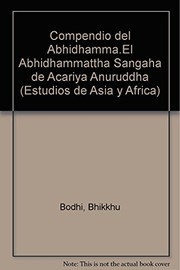 Cover of: Compendio del Abhidhamma by Bodhi Bhikkhu