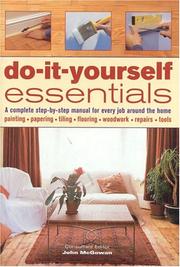 Cover of: Do-It-Yourself Essentials by John McGowan