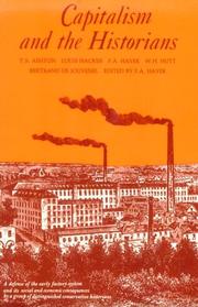 Cover of: Capitalism and the Historians