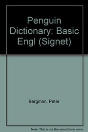 Cover of: The Basic English/Chinese-Chinese/English Dictionary by Peter M. Bergman