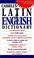 Cover of: Cassell's Concise Latin-English, English-Latin Dictionary