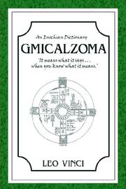 Cover of: An Enochian Dictionary - GMICALZOMA