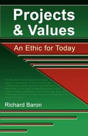 Cover of: Projects & Values by Richard Baron