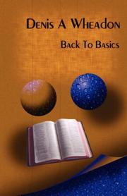 Cover of: Back to Basics