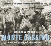 Cover of: Monte Cassino by Matthew Parker