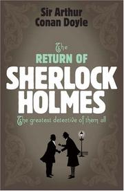 Cover of: The Return of Sherlock Holmes