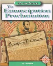 Cover of: The Emancipation Proclamation