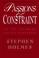 Cover of: Passions and Constraint