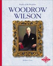Cover of: Woodrow Wilson by Green, Robert