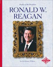 Cover of: Ronald W. Reagan by Jean Kinney Williams
