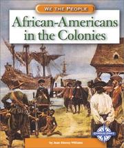 Cover of: African-Americans in the colonies