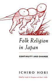 Cover of: Folk Religion in Japan by Ichiro Hori