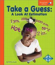 Cover of: Take a guess: a look at estimation