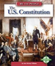 Cover of: The U.S. Constitution by Jean Kinney Williams
