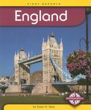 Cover of: England (First Reports - Countries)