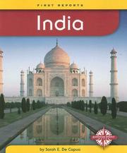 Cover of: India (First Reports - Countries)