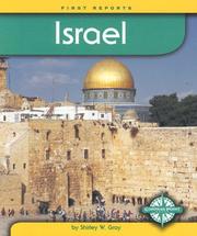 Cover of: Israel (First Reports - Countries) by Shirley W. Gray