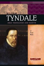 Cover of: William Tyndale: Bible translator and martyr