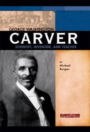 Cover of: George Washington Carver by Michael Burgan