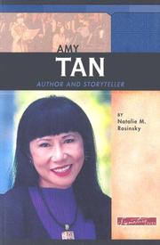 Cover of: Amy Tan: Author and Storyteller (Signature Lives: Modern America)