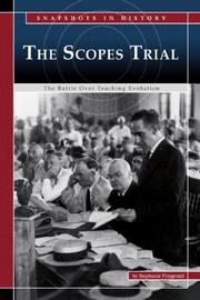 Cover of: The Scopes Trial: The Battle over Teaching Evolution (Snapshots in History) (Snapshots in History)