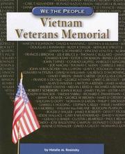 Cover of: Vietnam Veterans Memorial (We the People: Modern America)