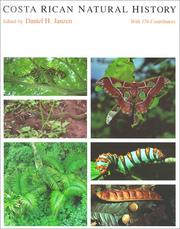 Cover of: Costa Rican natural history