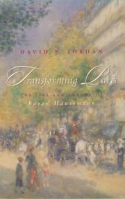 Cover of: Transforming Paris by David P. Jordan