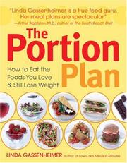 Cover of: The Portion Plan by Linda Gassenheimer