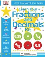 Cover of: Learn Your Fractions and Decimals Kit by Carol Vorderman