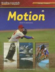 Cover of: Motion