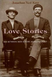 Cover of: Love Stories by Jonathan Ned Katz