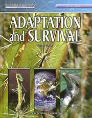 Cover of: Adaptation And Survival